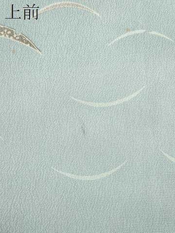 平和屋着物●上質な小紋 雪芝舞花文 暈し染め 正絹 逸品 CAAS7378yc