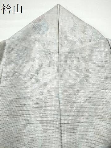 平和屋着物●都喜ヱ門 本場大島紬 白大島 9マルキ 華胡蝶 藤絹織物謹製 証紙付き 正絹 逸品 CAAS7402yc