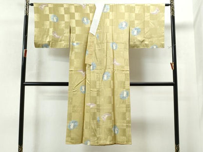 平和屋着物●長襦袢 無双仕立て 兎 正絹 逸品 CAAS7421yc