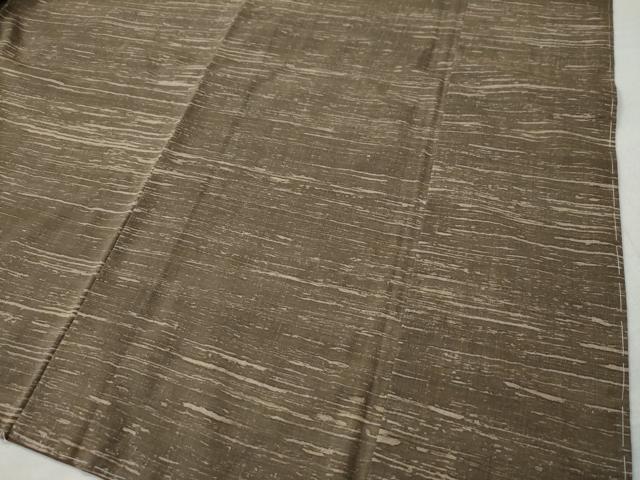平和屋着物●色留訪問着 紬地 総刺繍 松葉文 金糸 正絹 逸品 未使用 CAAS7430yc
