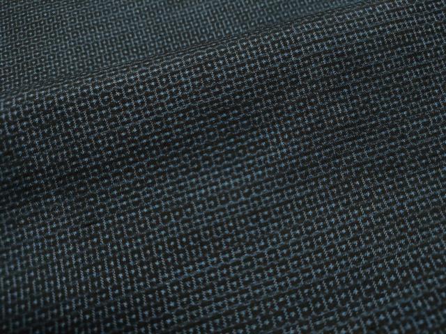 平和屋着物●男性 本場大島紬 アンサンブル 100亀甲 総詰め 正絹 逸品 CAAS7448yc
