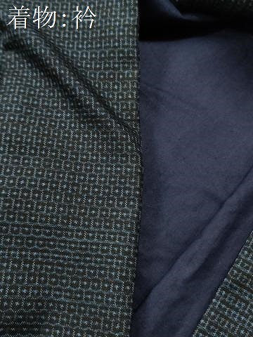 平和屋着物●男性 本場大島紬 アンサンブル 100亀甲 総詰め 正絹 逸品 CAAS7448yc