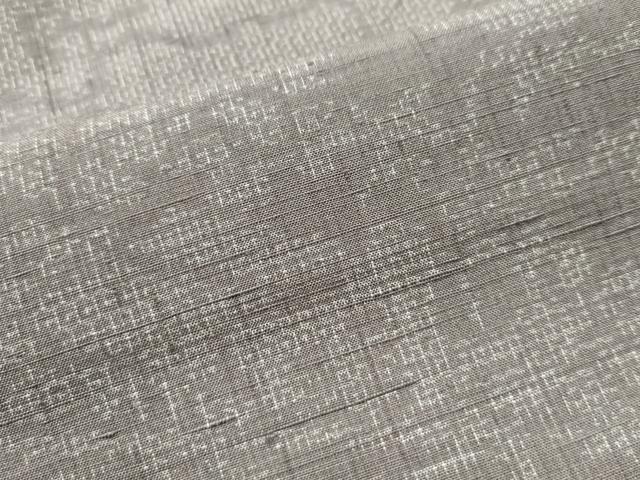 平和屋着物●結城紬 100亀甲 雲取り草花文 正絹 逸品 未使用 CAAS7506yc