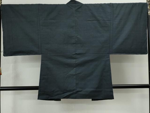 平和屋着物●男性 本場大島紬 アンサンブル 7マルキ 正絹 逸品 未使用 CAAS7527yc