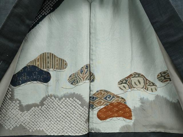 平和屋着物●男性 本場大島紬 アンサンブル 7マルキ 正絹 逸品 未使用 CAAS7527yc