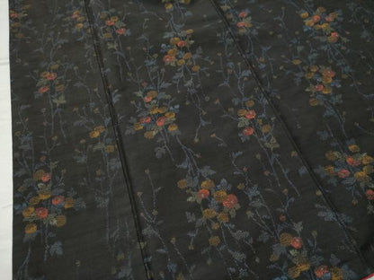 平和屋着物●上質な紬　万寿菊　正絹　逸品　CAAS7597yc