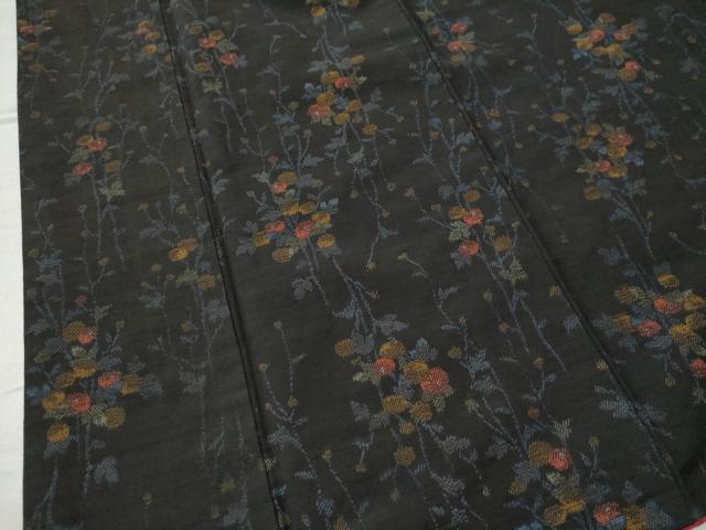 平和屋着物●上質な紬　万寿菊　正絹　逸品　CAAS7597yc