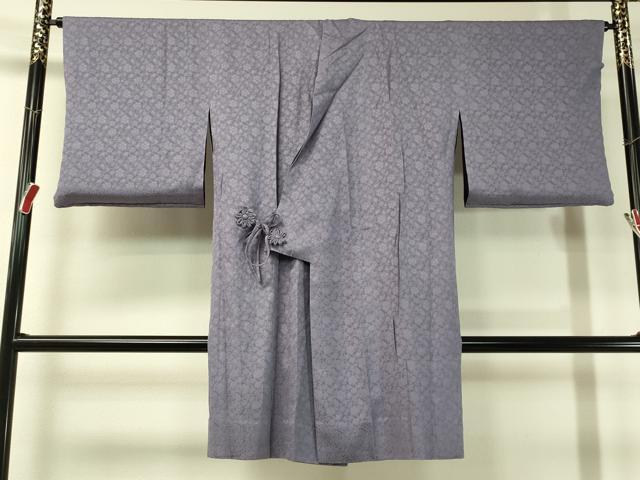 平和屋着物▽道中着 スリーシーズン 春夏秋 塵除け 紗袷 紗×紗 手描き リバーシブル 舞葉文 金彩 正絹 逸品 未使用 CAAS8114vp