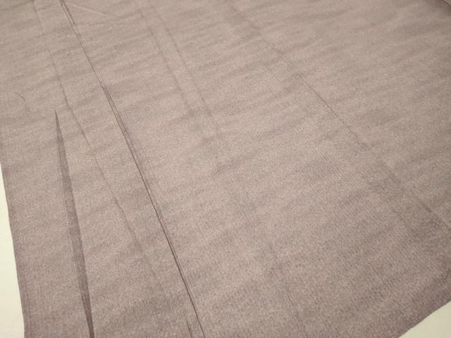 平和屋着物▽上質な紬 単衣 霞文 正絹 逸品 CAAS8197vp