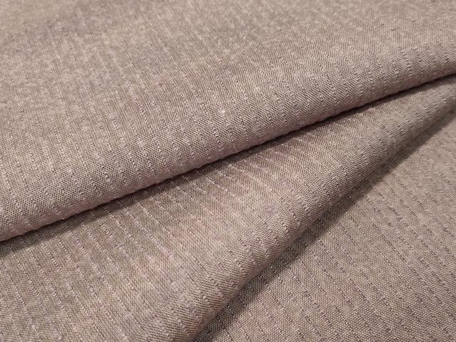 平和屋着物▽上質な紬 単衣 霞文 正絹 逸品 CAAS8197vp