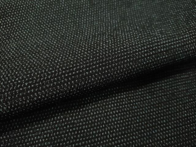 平和屋着物▽男性 本塩沢 単衣 蚊絣 正絹 逸品 CAAS8381vp