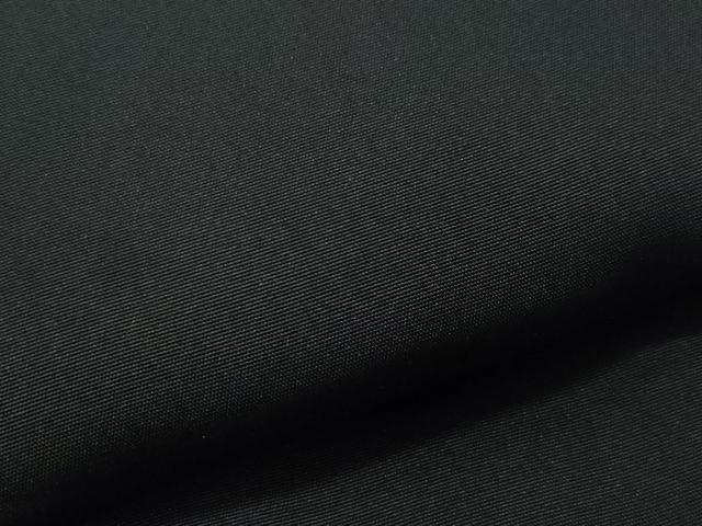平和屋着物●男性　黒紋付　羽織セット　正絹　逸品　CAAS8404vf