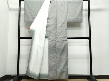 平和屋着物●訪問着 紬地 霞文 正絹 逸品 CAAS8422vf