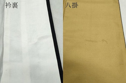 平和屋着物●結城紬　80亀甲　松花文　正絹　逸品　CAAS8436vf