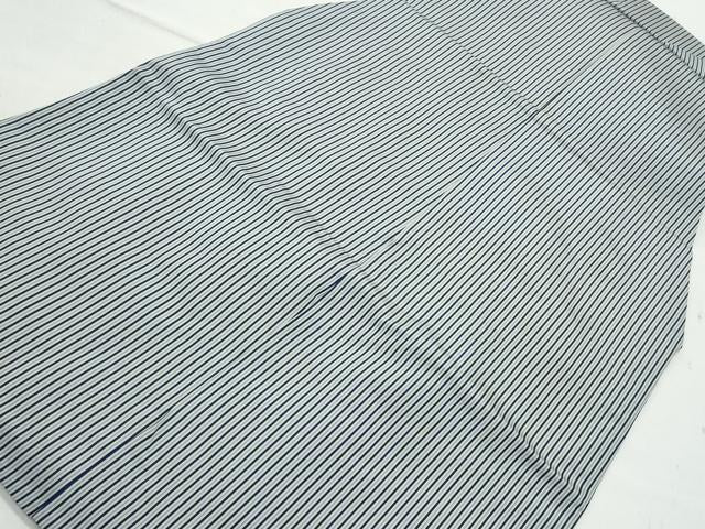 平和屋着物●男性 人間国宝 甲田綏郎 精好仙台平 行灯袴 縞 正絹 逸品 CAAS8445vf