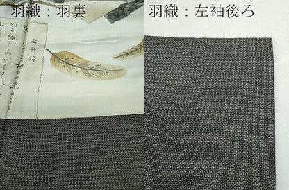 平和屋着物●男性　本場大島紬　アンサンブル　100亀甲　総詰め　正絹　逸品　CAAS8451vf
