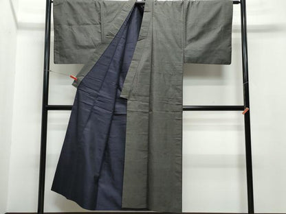 平和屋着物●男性　本場大島紬　アンサンブル　100亀甲　総詰め　正絹　逸品　CAAS8451vf