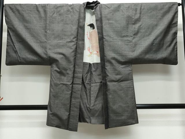 平和屋着物●男性 本場大島紬 アンサンブル 100亀甲 総詰め 正絹 逸品 CAAS8496vf
