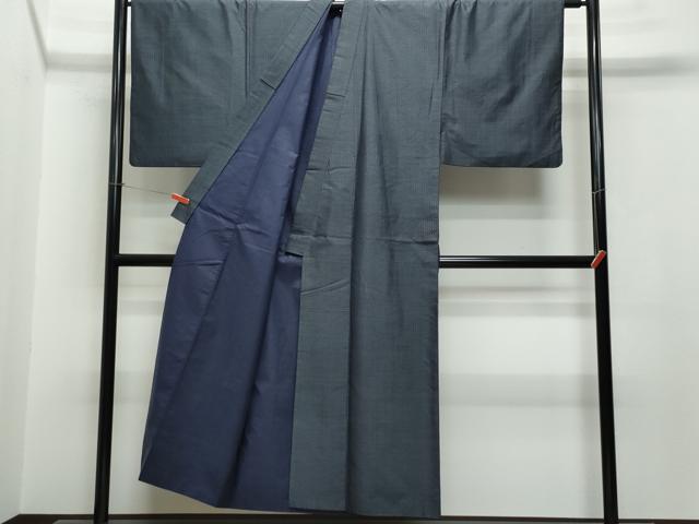 平和屋着物●男性 本場大島紬 アンサンブル 亀甲柄 正絹 逸品 CAAS8503vf