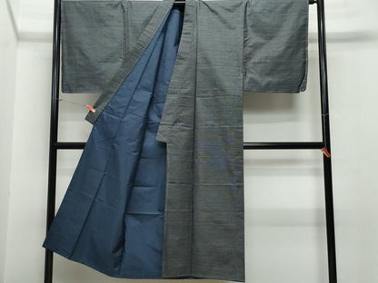 平和屋着物●男性　本場大島紬　アンサンブル　80亀甲　総詰め　正絹　逸品　CAAS8510vf