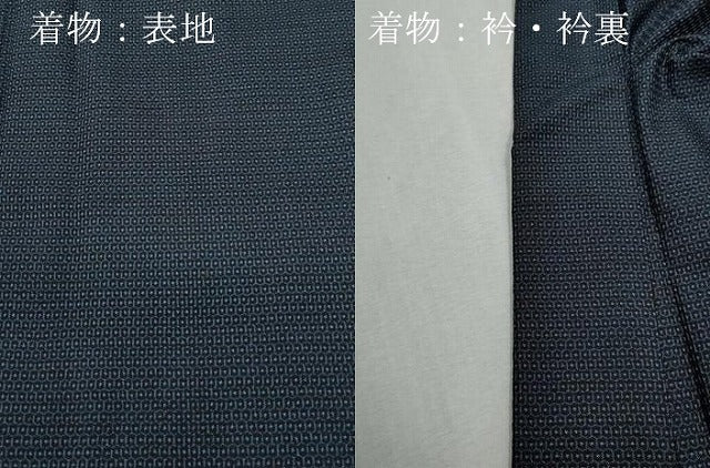 平和屋着物●男性 本場大島紬 アンサンブル 100亀甲 総詰め 正絹 逸品 CAAS8511vf