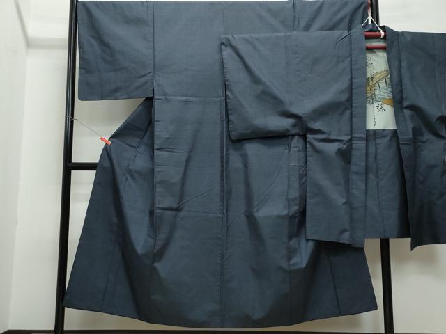 平和屋着物●男性 本場大島紬 アンサンブル 100亀甲 総詰め 正絹 逸品 CAAS8511vf
