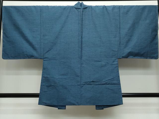 平和屋着物●男性　紬　アンサンブル　吉祥文　正絹　逸品　CAAS8550vf