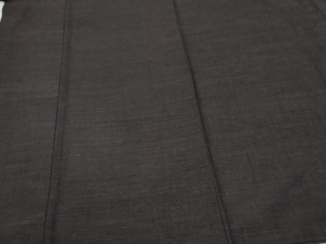 平和屋着物●男性　紬　羽織・袖なし羽織セット　霞文　正絹　逸品　CAAS8552vf
