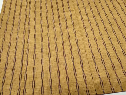平和屋着物●上質な紬　吉祥文　正絹　逸品　CAAS8625vf