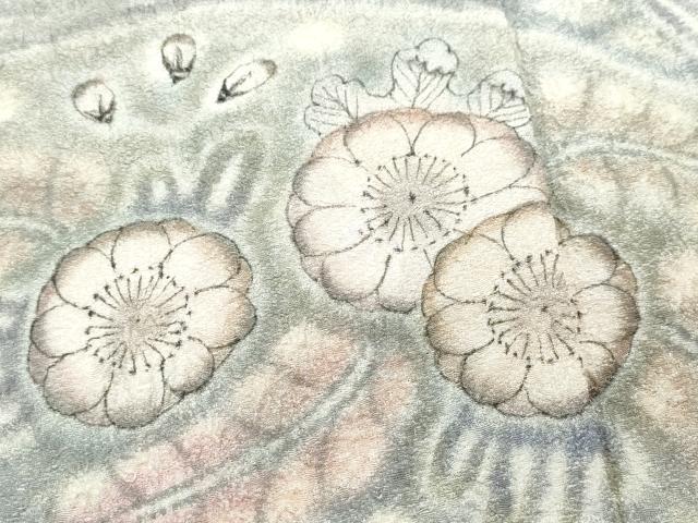 平和屋着物●樋熊哲也 訪問着 辻が花 絞り 手描き 訪問着 まるやま扱い 正絹 逸品 CAAS8720vf