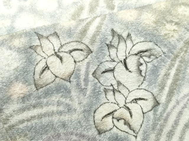 平和屋着物●樋熊哲也 訪問着 辻が花 絞り 手描き 訪問着 まるやま扱い 正絹 逸品 CAAS8720vf