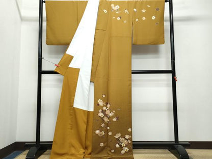 平和屋着物●訪問着 花籠文 洗える着物 CAAS8730vf