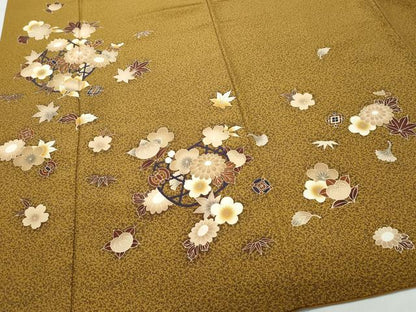 平和屋着物●訪問着 花籠文 洗える着物 CAAS8730vf