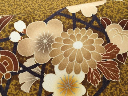 平和屋着物●訪問着 花籠文 洗える着物 CAAS8730vf