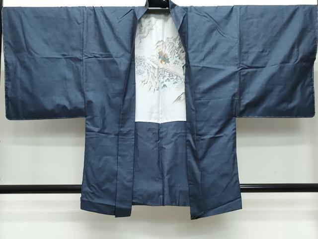 平和屋着物●男性 本場大島紬 アンサンブル 100亀甲 総詰め 正絹 逸品 未使用 CAAS8731vf