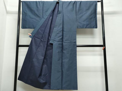 平和屋着物●男性 本場大島紬 アンサンブル 亀甲柄 正絹 逸品 CAAS8733vf