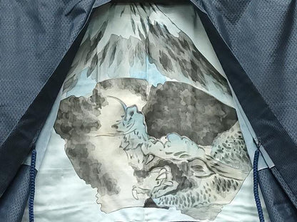 平和屋着物●男性　本場大島紬　アンサンブル　吉祥文　正絹　逸品　未使用　CAAS8735vf