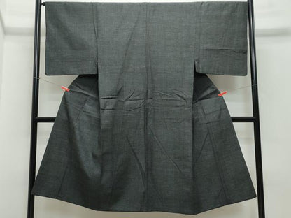 平和屋着物●男性 結城紬 杢 正絹 逸品 CAAS8757vf