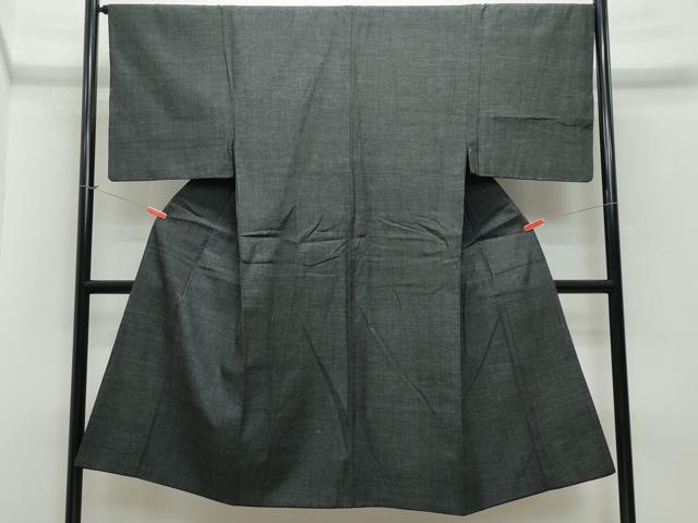 平和屋着物●男性 結城紬 杢 正絹 逸品 CAAS8757vf