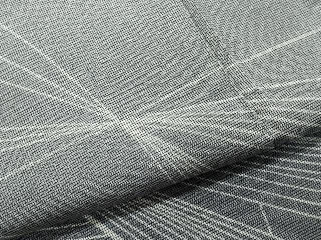 平和屋着物●訪問着 紬地 霞文 正絹 逸品 CAAS8768vf