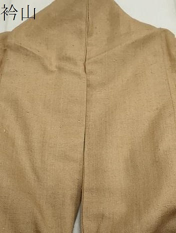 平和屋着物●結城紬 色無地 白茶色 正絹 逸品 CAAS9257th