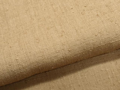 平和屋着物●結城紬 色無地 白茶色 正絹 逸品 CAAS9257th
