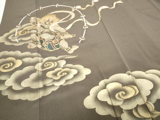 平和屋着物●豪華色留袖 作家物 風神 雷神 金銀彩 正絹 逸品 CAAS9310th