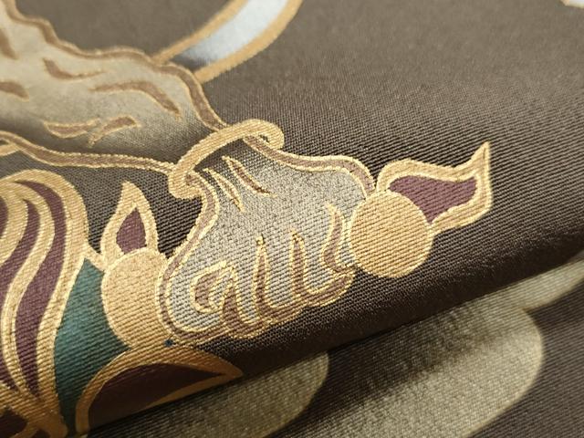 平和屋着物●豪華色留袖 作家物 風神 雷神 金銀彩 正絹 逸品 CAAS9310th