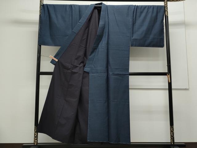 平和屋着物●男性　本場大島紬　アンサンブル　100亀甲　総詰め　証紙付き　キングサイズ　正絹　逸品　未使用　CAAS9335th