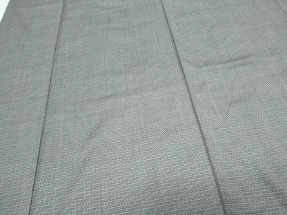 平和屋着物●男性　紬　アンサンブル　亀甲柄　正絹　逸品　CAAS9337th