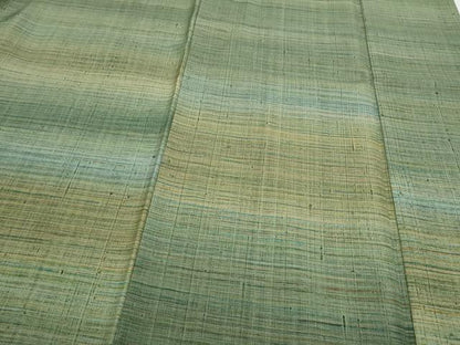 平和屋着物●訪問着　紬地　霞文　西武百貨店扱い　正絹　逸品　CAAS9374th