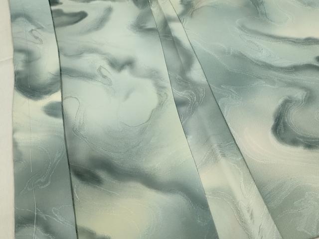 平和屋着物＃羽織 墨流し文様 暈し染め 正絹 逸品 未使用 CAAT0442dy