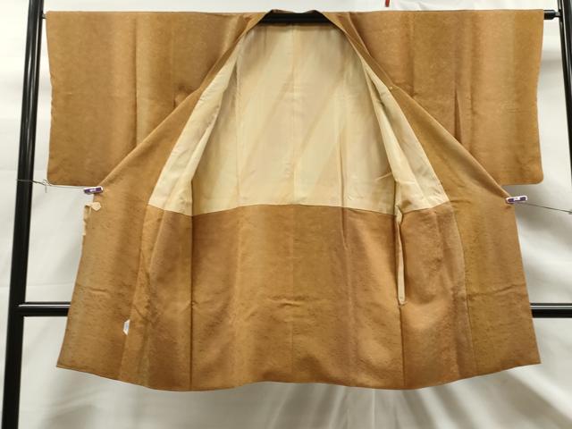 平和屋着物∞道行コート　霞文　暈し染め　近鉄百貨店扱い　ロング丈　正絹　逸品　CAAT0448dy