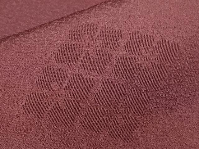 平和屋着物∞道行コート リバーシブル 花菱地紋 暈し染め ロング丈 正絹 逸品 CAAT0451dy